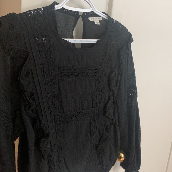 American Eagle Frilly Blouse - Picture 2 of 7